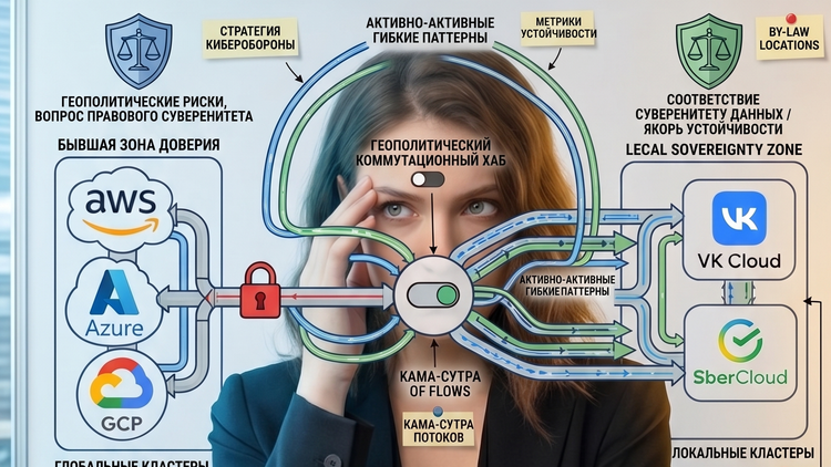 ТРЕНД 2: Геопатриация (Geopatriation) и архитектура суверенных мультиоблаков